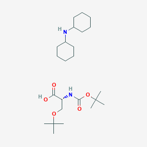 Boc-D-Ser(tBu)-OH.DCHA chemical structure (CAS 248921-67-7)