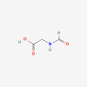 N-Formylglycine chemical structure (CAS 2491-15-8)