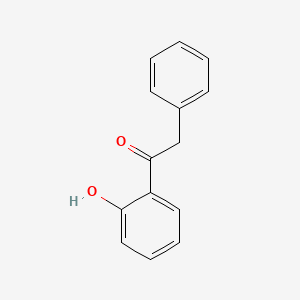 1-(2-Hydroxyphenyl)-2-phenylethanone chemical structure (CAS 2491-31-8)