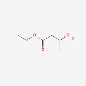 Ethyl (R)-3-hydroxybutyrate chemical structure (CAS 24915-95-5)