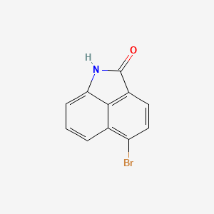 5-Bromobenzo[cd]indol-2(1H)-one chemical structure (CAS 24950-34-3)