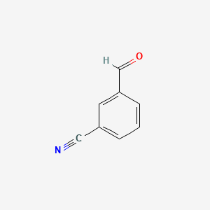 3-Formylbenzonitrile chemical structure (CAS 24964-64-5)