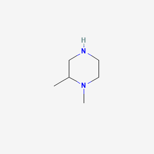 1,2-Dimethylpiperazine chemical structure (CAS 25057-77-6)