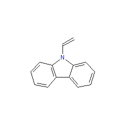 Poly(9-vinylcarbazole) chemical structure (CAS 25067-59-8)