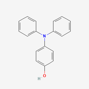 4-(DIphenylamino)phenol chemical structure (CAS 25069-86-7)