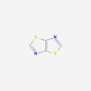 Thiazolo[5,4-d]thiazole chemical structure (CAS 251-56-9)