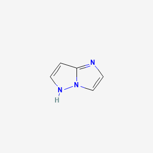 1H-Imidazo[1,2-b]pyrazole chemical structure (CAS 251-80-9)
