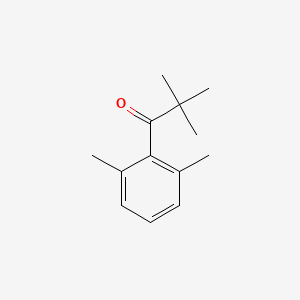 2',2,2,6'-Tetramethylpropiophenone chemical structure (CAS 25115-80-4)