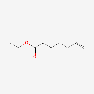Ethyl hept-6-enoate chemical structure (CAS 25118-23-4)