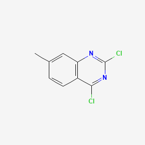 2,4-Dichloro-7-methylquinazoline chemical structure (CAS 25171-19-1)