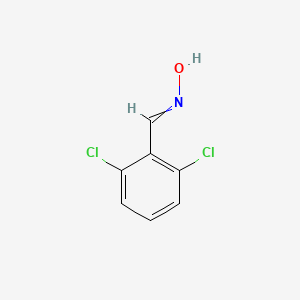 2,6-Dichlorobenzaldehyde oxime chemical structure (CAS 25185-95-9)