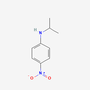N-isopropyl-4-nitroaniline chemical structure (CAS 25186-43-0)