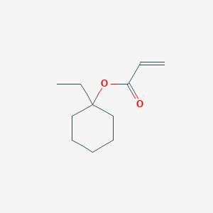 1-Ethylcyclohexyl acrylate chemical structure (CAS 251909-25-8)