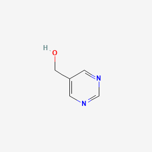 5-(Hydroxymethyl)pyrimidine chemical structure (CAS 25193-95-7)