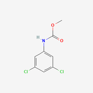Methyl (3,5-dichlorophenyl)carbamate chemical structure (CAS 25217-43-0)