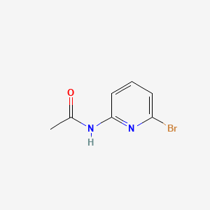 N-(6-Bromopyridin-2-yl)acetamide chemical structure (CAS 25218-99-9)