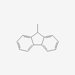 9-Methylfluorene chemical structure (CAS 2523-37-7)