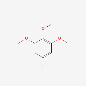 5-Iodo-1,2,3-trimethoxybenzene chemical structure (CAS 25245-29-8)