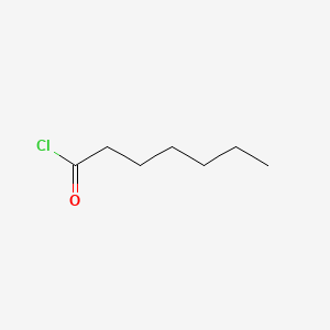Heptanoylchloride chemical structure (CAS 2528-61-2)