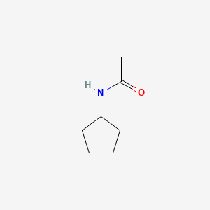 N-Cyclopentylacetamide chemical structure (CAS 25291-41-2)