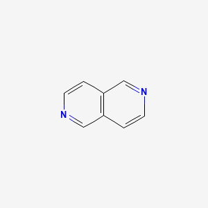 2,6-Naphthyridine chemical structure (CAS 253-50-9)