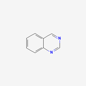 Quinazoline chemical structure (CAS 253-82-7)