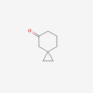 Spiro[2.5]octan-5-one chemical structure (CAS 25308-67-2)
