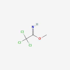 Methyl 2,2,2-trichloroacetimidate chemical structure (CAS 2533-69-9)