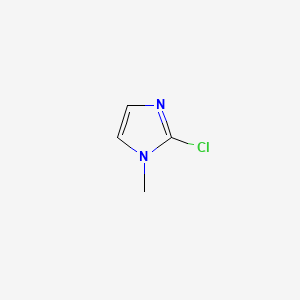 2-Chloro-1-methyl-1H-imidazole chemical structure (CAS 253453-91-7)
