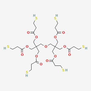 Dipentaerythritol hexa(3-mercaptopropionate) chemical structure (CAS 25359-71-1)