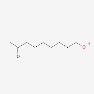 9-Hydroxynonan-2-one chemical structure (CAS 25368-56-3)