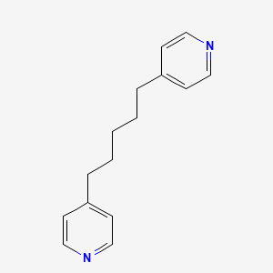 1,5-Bis(pyridin-4-yl)pentane chemical structure (CAS 25382-33-6)