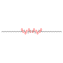 Sodium 2-((2-(stearoyloxy)propanoyl)oxy)propanoate chemical structure (CAS 25383-99-7)
