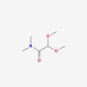 2,2-Dimethoxy-N,N-dimethylacetamide chemical structure (CAS 25408-61-1)