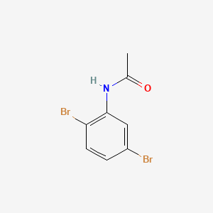 N-(2,5-Dibromophenyl)acetamide chemical structure (CAS 25462-66-2)