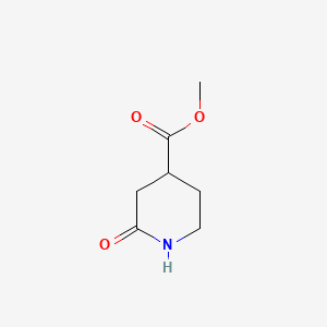 Methyl 2-oxopiperidine-4-carboxylate chemical structure (CAS 25504-47-6)