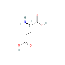 γ-poly-L-glutamic acid Na Salt chemical structure (CAS 25513-46-6)