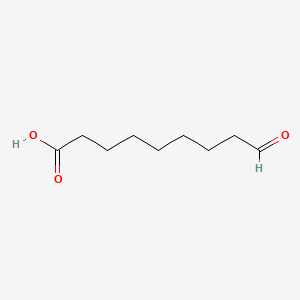 9-Oxononanoic acid chemical structure (CAS 2553-17-5)