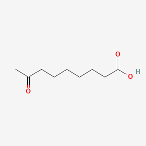 8-Oxononanoic acid chemical structure (CAS 25542-64-7)