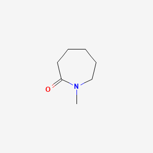 1-Methylazepan-2-one chemical structure (CAS 2556-73-2)