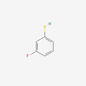 3-Fluorobenzenethiol chemical structure (CAS 2557-77-9)