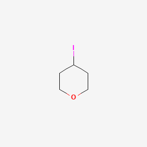 4-Iodotetrahydro-2H-pyran chemical structure (CAS 25637-18-7)