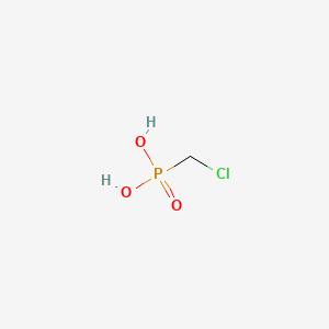 Chloromethylphosphonicacid chemical structure (CAS 2565-58-4)