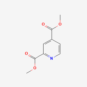 Dimethyl pyridine-2,4-dicarboxylate chemical structure (CAS 25658-36-0)