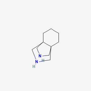 Hexahydro-1H-3a,7a-(methanoiminomethano)isoindole chemical structure (CAS 25682-47-7)