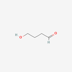 4-Hydroxybutanal chemical structure (CAS 25714-71-0)