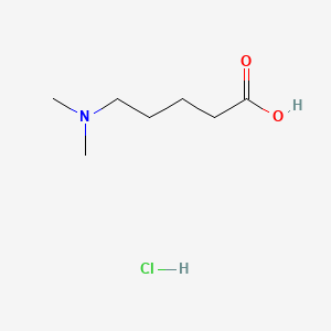 5-(Dimethylamino)pentanoic acid hydrochloride chemical structure (CAS 25726-28-7)