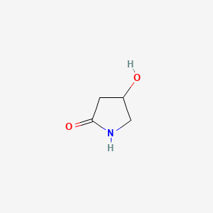 4-Hydroxy-2-pyrrolidone chemical structure (CAS 25747-41-5)