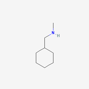 1-Cyclohexyl-N-methylmethanamine chemical structure (CAS 25756-29-0)