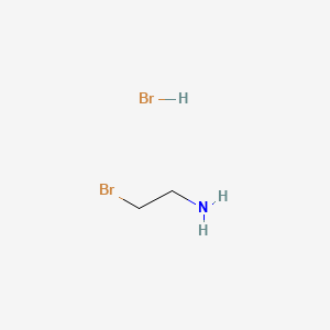2-Bromoethylamine hydrobromide chemical structure (CAS 2576-47-8)